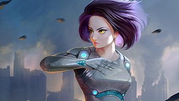 Alita Battle Angel 2018 Art, alita-battle-angel, 2018-movies, movies, artwork, artist, digital-art, artstation HD wallpaper