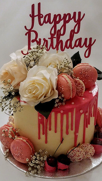 Happy Birtay, Cake HD phone wallpaper