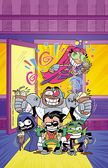 Teen Titans Go!, DC Super Hero Girls, Multiverse Mayhem, Falling Stars comic HD phone wallpaper