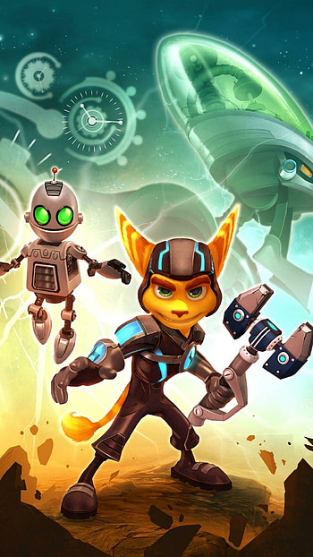 Ratchet and Clank HD phone wallpaper