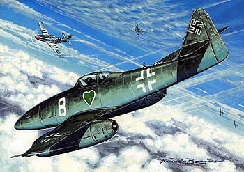 Jet Fighter, Military, Messerschmitt Me 262, Aircraft, Bomber HD wallpaper