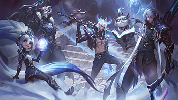 Zoe Yuumi Viego Graves Aphelios League Of Legends HD wallpaper