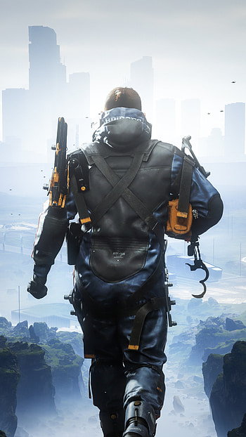 Death Stranding, 2021, Sony Xperia, Futuristic HD phone wallpaper