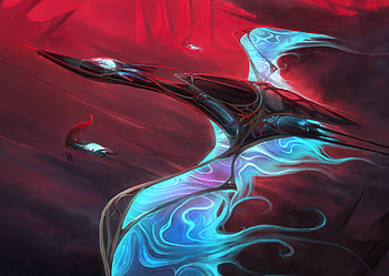 Magic the Gathering, Aetherwing, Golden-scale Flagship, man made, Magic: The Gathering HD wallpaper