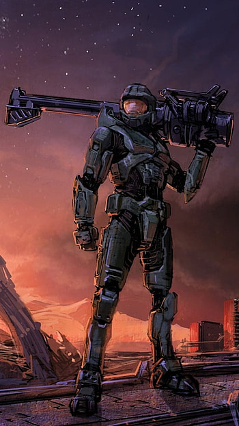 Halo, Master Chief, Gaming Background HD phone wallpaper