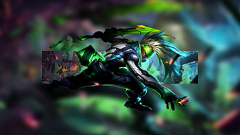 PROJECT Ekko by Insane Fan Art Artwork League of Legends lol HD wallpaper