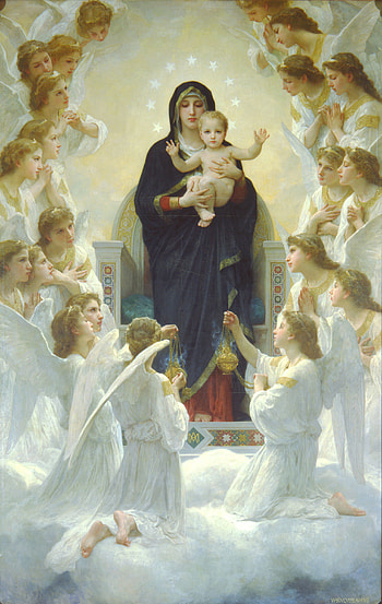 L'Innocence - Ornate Gold Framed Art | William adolphe bouguereau, Catholic store and Artwork HD phone wallpaper