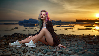 Model, women, girl, legs HD wallpaper