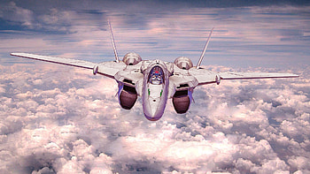 macross | Macross Frontier jet plane | Sky HD wallpaper