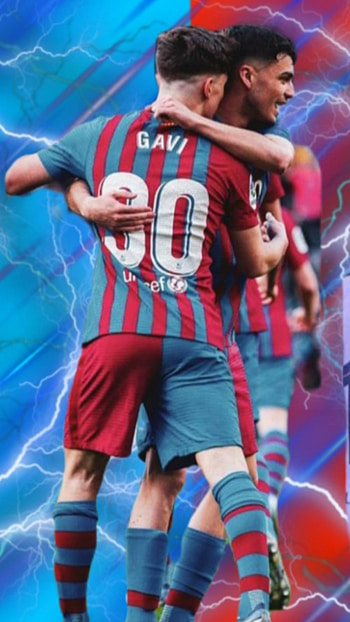 Pedri gavi hermanos, estrellas, football HD phone wallpaper