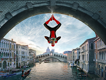 Spiderman Far From Home Hanging And Reading Newspaper, spiderman-far-from-home, spiderman, superheroes, movies HD wallpaper