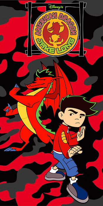 American Dragon: Jake Long , red, Disney, furry (anthropomorphic), TV Show HD phone wallpaper