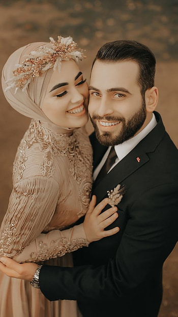 Muslim Couple, Islamic Love hoot HD phone wallpaper