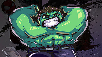 Hulk Little Art, hulk, superheroes, artwork, artstation HD wallpaper