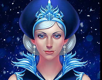 Night Queen, blue, face, fantasy, woman HD wallpaper