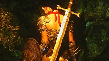 Dressed for War, women, sword, fantasy, warrior HD wallpaper