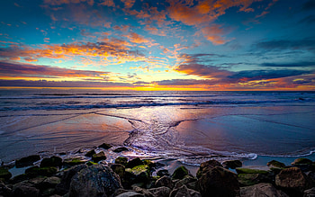Sunset After A Storm , sunset, storm, nature HD wallpaper