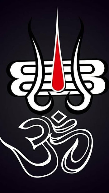 Jai Mahakal, Trishul, logo HD phone wallpaper