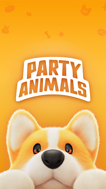 Festive Corgi - Party Animals Theme, video game, Party Animals HD phone wallpaper