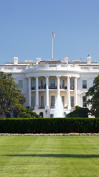 White House, collection, Washington landmark, Political power HD phone wallpaper