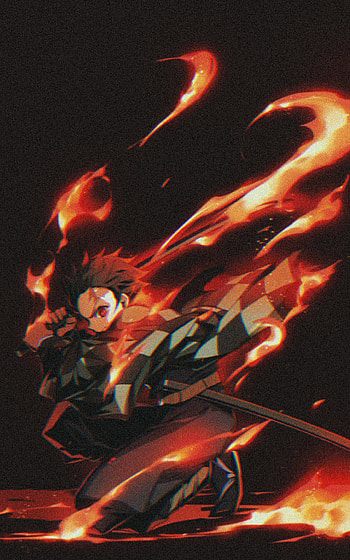 Demon Slayer, anime, zenitsu, rengoku, demonslayer HD phone wallpaper