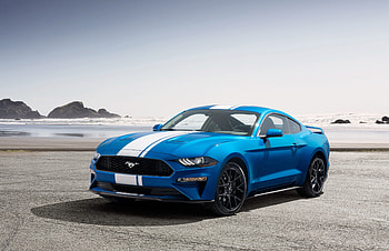 Ford Mustang EcoBoost Performance Pack 1, 2018 HD wallpaper