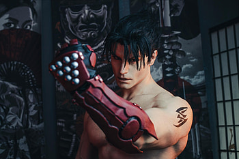 Jin Kazama cosplay, Favourite videogame character, Fighter, Tekken HD wallpaper