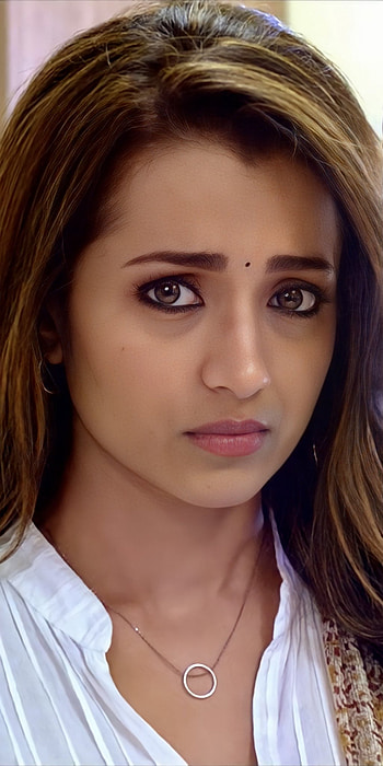 Trisha Krishnan, Trisha_Krishnan, hair HD phone wallpaper