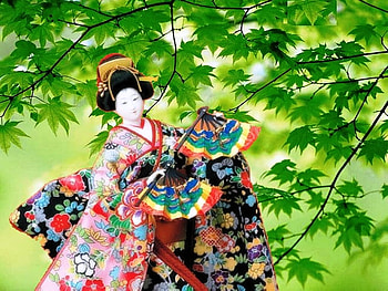 Japanese dolls and Tree, theday228, google, rotheart111, youtube, facebook HD wallpaper