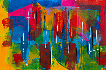 Abstract, Multicolored, Motley, Paint, Stains, Spots, Chaotic HD wallpaper