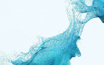 blue 3d smoke, 3d abstract smoke, background with blue smoke, blue sand smoke HD wallpaper