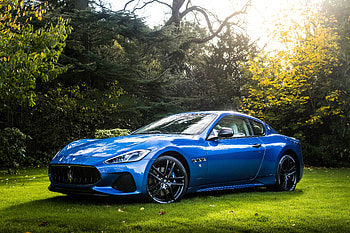 Maserati Granturismo, blue, sports car HD wallpaper