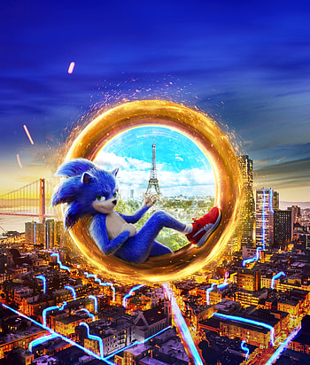 Sonic The Hedgehog, 2019 movie HD phone wallpaper