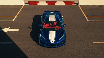 2027 Chevrolet Corvette Grand Sport, C8, Coupe, V8, car HD wallpaper