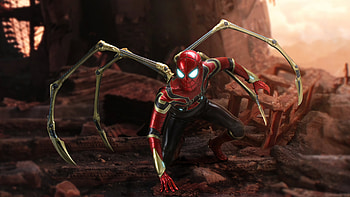 Iron Spider Art , spiderman, superheroes, artist, artwork, digital-art HD wallpaper