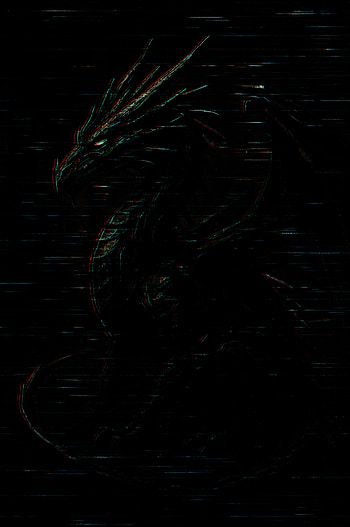 Shadow Dragon: Mystical Dark , dragon, mythical creature HD phone wallpaper
