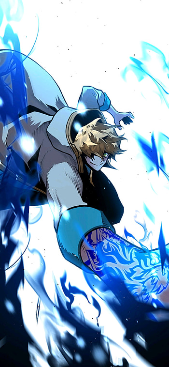 Anime Boy, art, manhwa, blue, anime_boy HD phone wallpaper