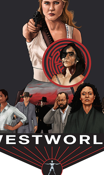 Zahn McClarnon, Westworld ideas, HBO HD phone wallpaper