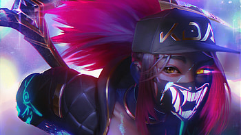 Akali League Of Legends Fan Art, akali-league-of-legends, league-of-legends, games, artist, artwork, digital-art, deviantart HD wallpaper