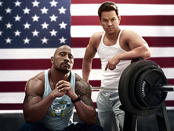 Pain & Gain Ultra, Dwayne Johnson, Mark Wahlberg, movie, Pain & Gain HD wallpaper