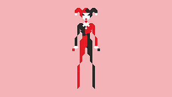Harley Quinn Pixel Art , harley-quinn, superheroes, artwork, digital-art, artist, behance HD wallpaper