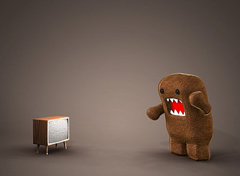 Domo :D, cute, kool, funny, domo HD wallpaper