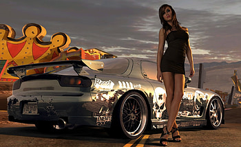 Need For Speed Pro Street Girl, need-for-speed, street, girl, games HD wallpaper