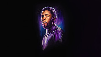 Black Panther Stoic Resilience, black-panther, superheroes, artwork, digital-art, chadwick-boseman, artstation HD wallpaper