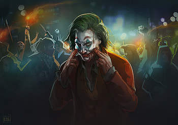 Joker Always Smile , joker-movie, joker, superheroes, supervillain, artstation HD wallpaper