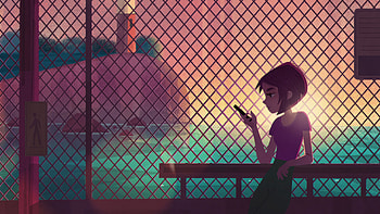 Teenager Girl On Her , artist, artwork, digital-art, artstation HD wallpaper