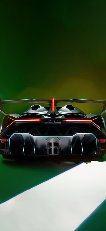 Lamborghini Veneno, Roadster version, 2021 model HD phone wallpaper