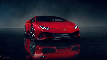 Lamborghini Huracan The Red Beast, lamborghini-huracan, lamborghini, 2024-cars, cars, behance HD wallpaper