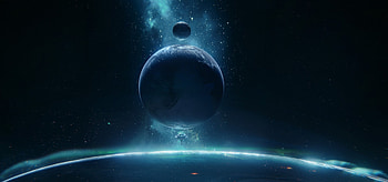 Stellar Convergence — Sci‑Fi Planetscape, Sci Fi, planetscape, space HD wallpaper