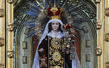 Mother of God, Baby, sculpture, Mary, Jesus HD wallpaper